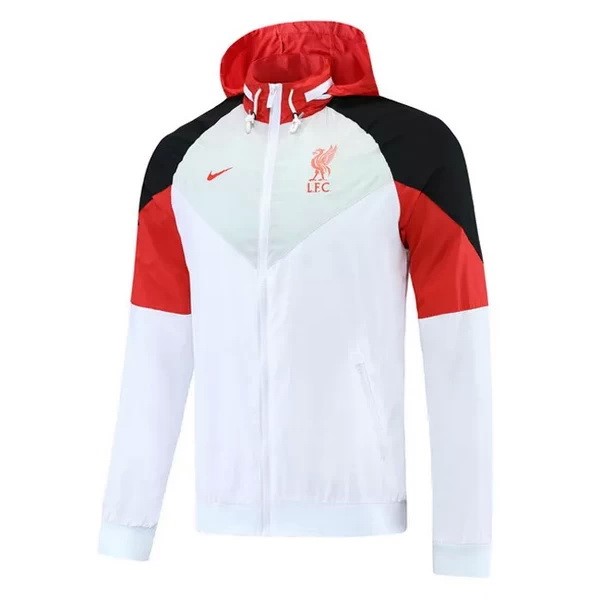 Rompevientos Liverpool 2021/22 Blanco Rojo